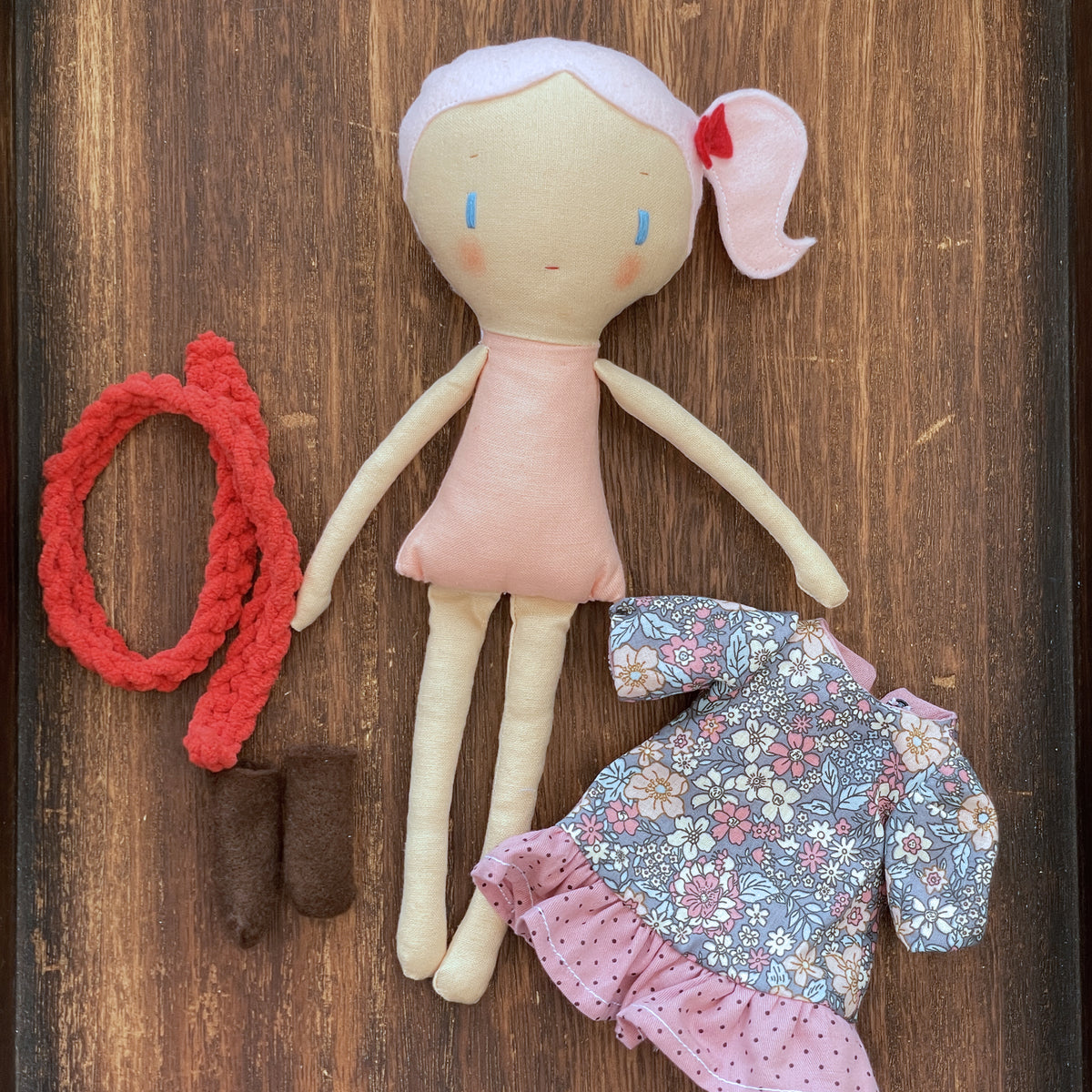 25cm Handmade Doll