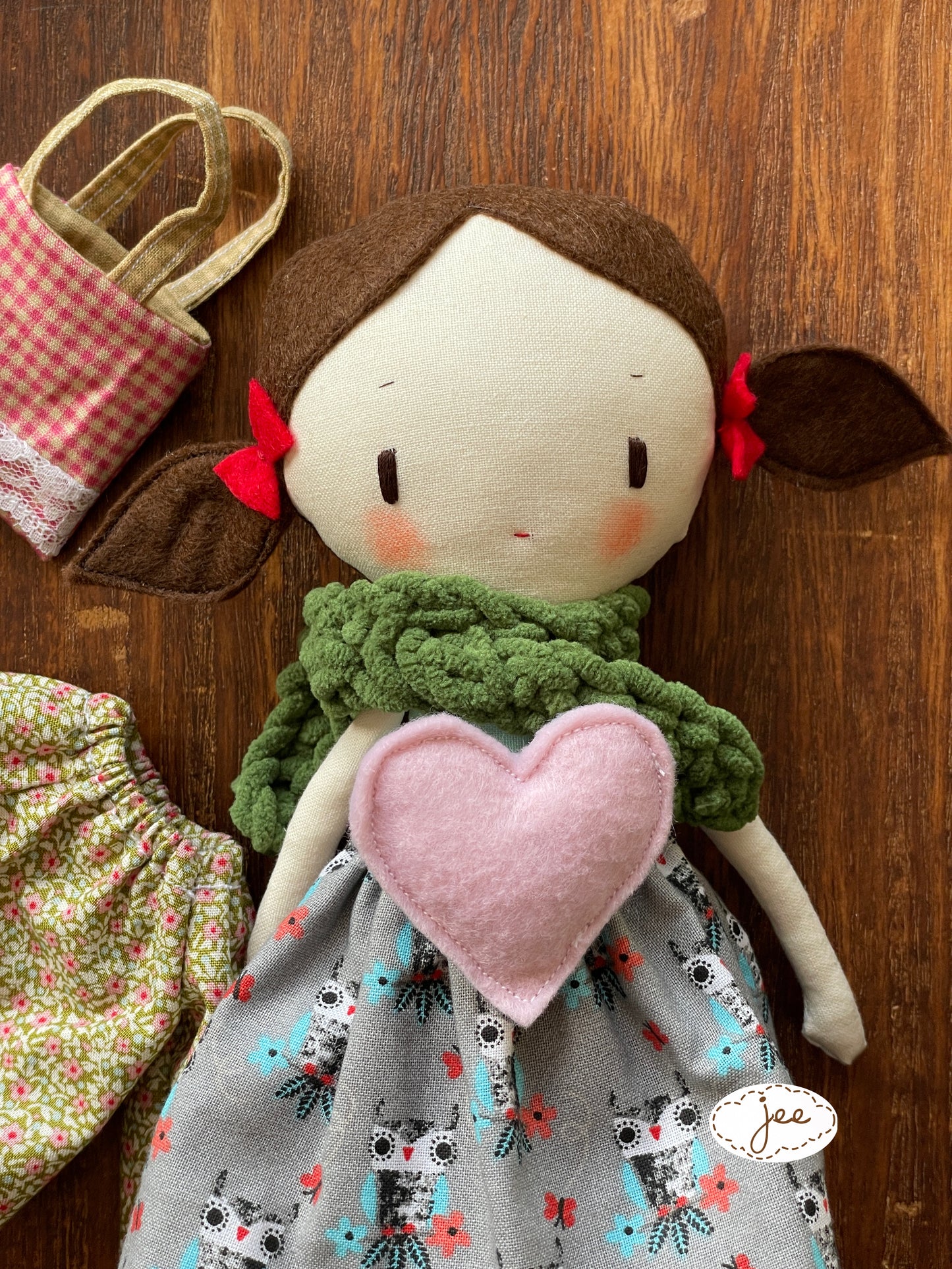 25cm Handmade Doll