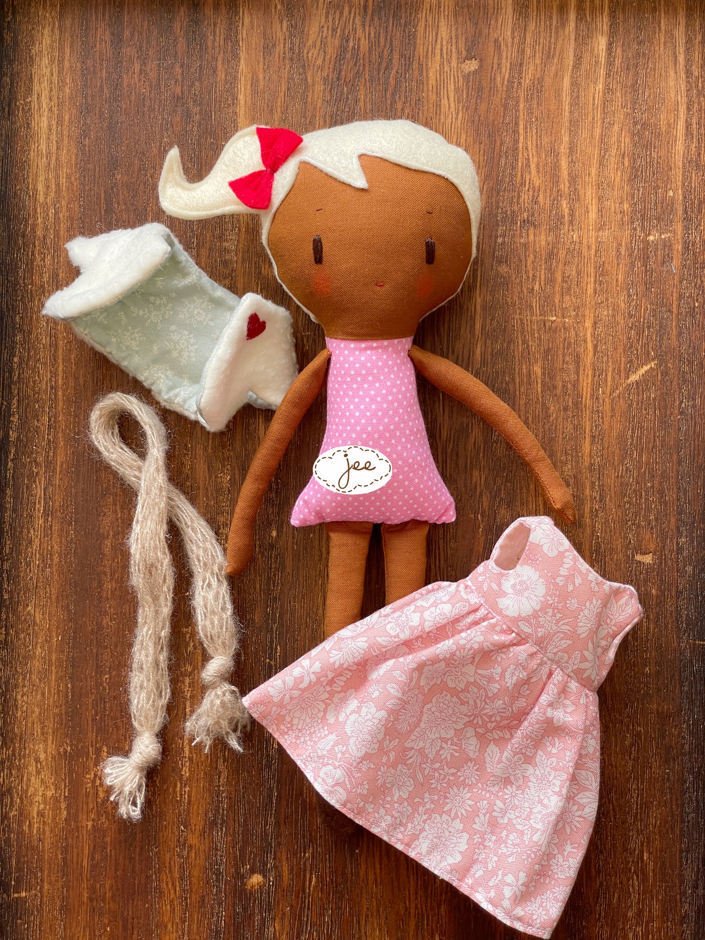 25cm Handmade Doll Tan Skin