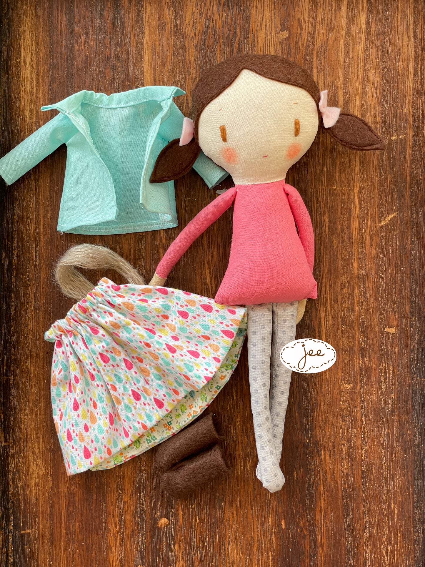 25cm Handmade Doll
