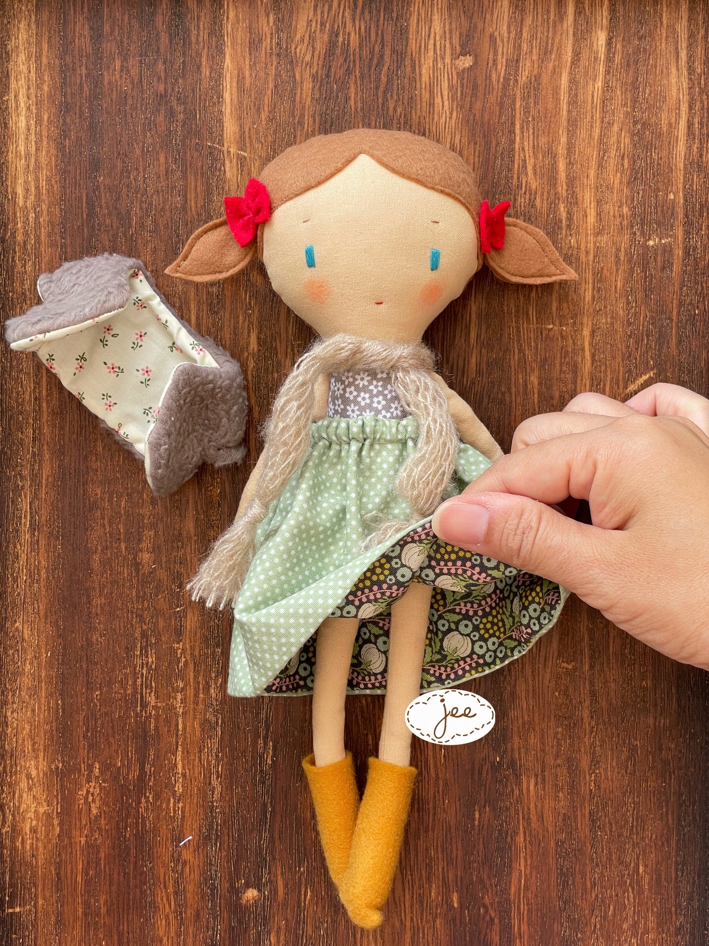 25cm Handmade Doll