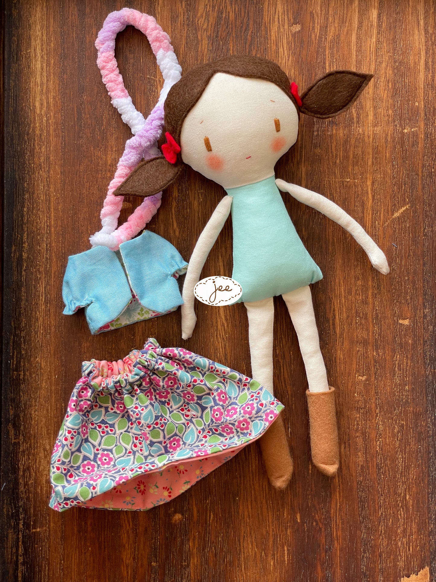 25cm Handmade Doll