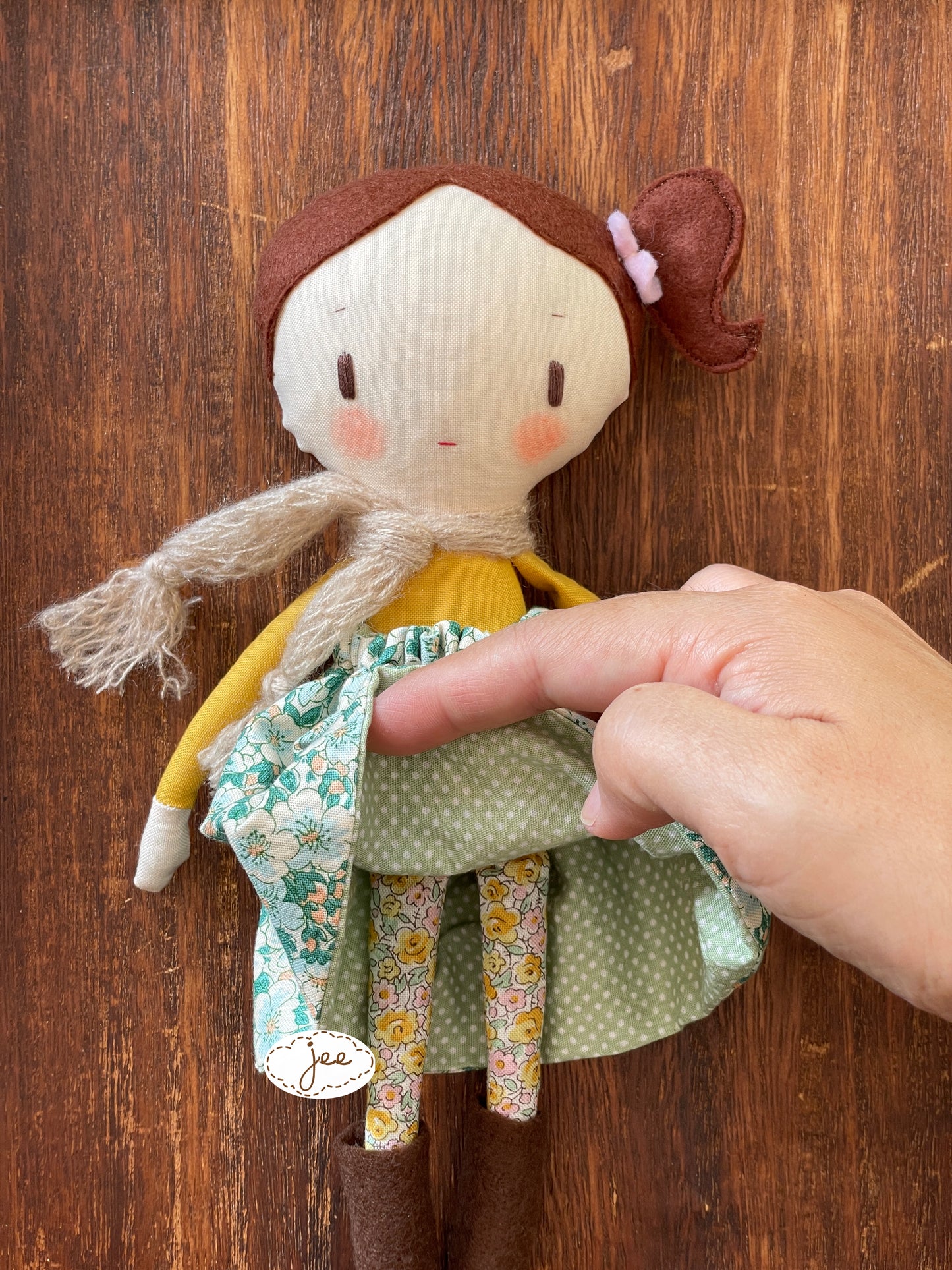 25cm Handmade Doll