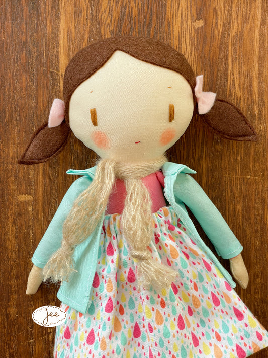 25cm Handmade Doll