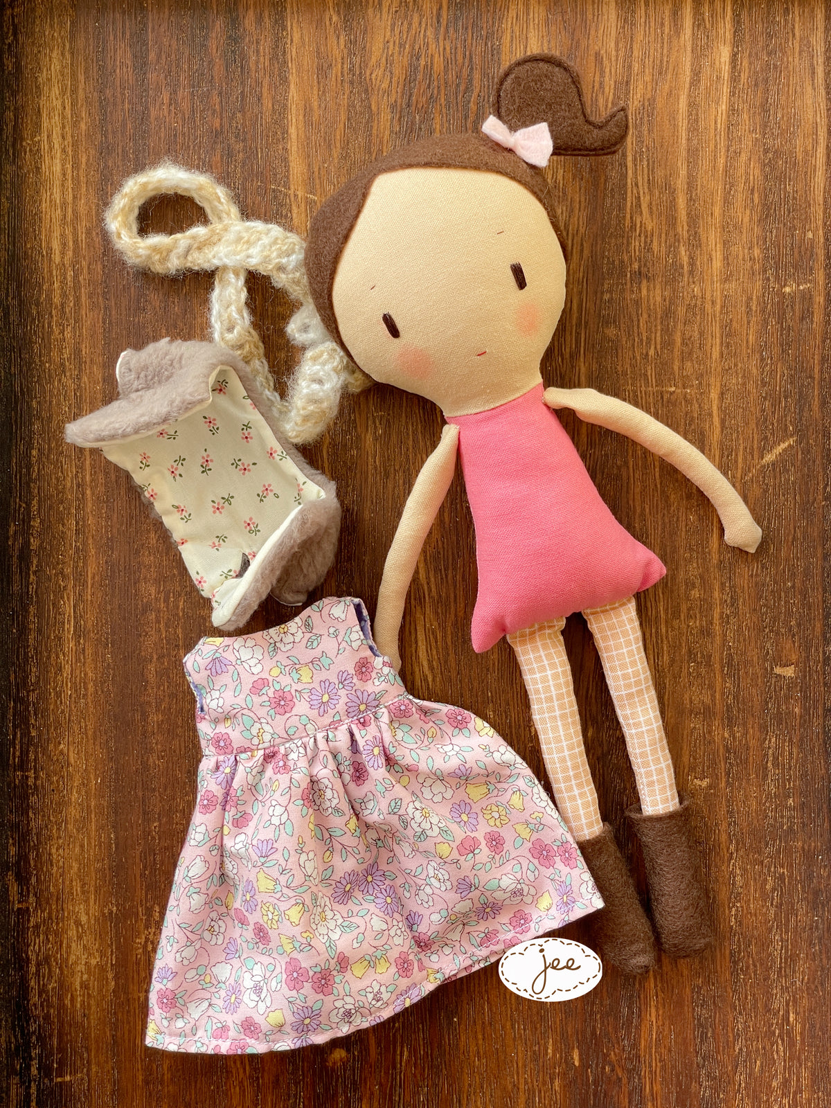 25cm Handmade Doll