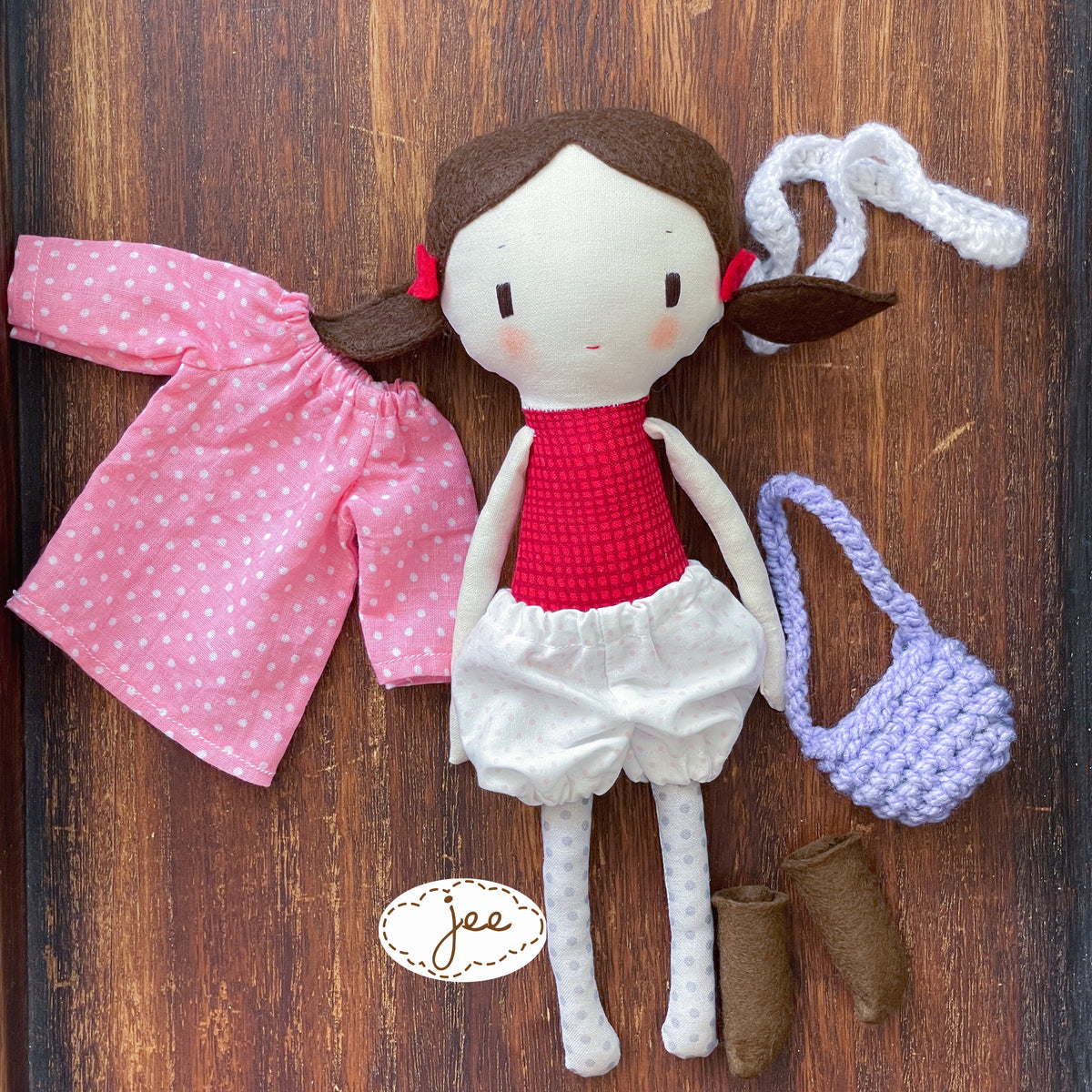 25cm Handmade Doll