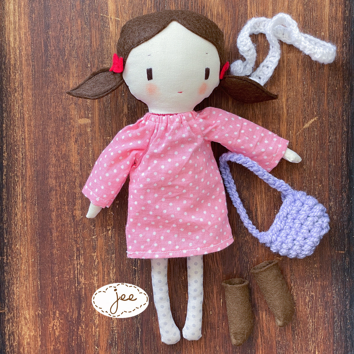 25cm Handmade Doll