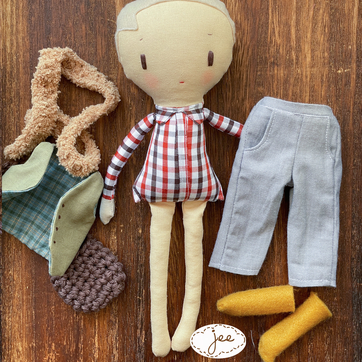 25cm Handmade Boy Doll
